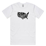 No Off Season Wrestling Map Tee